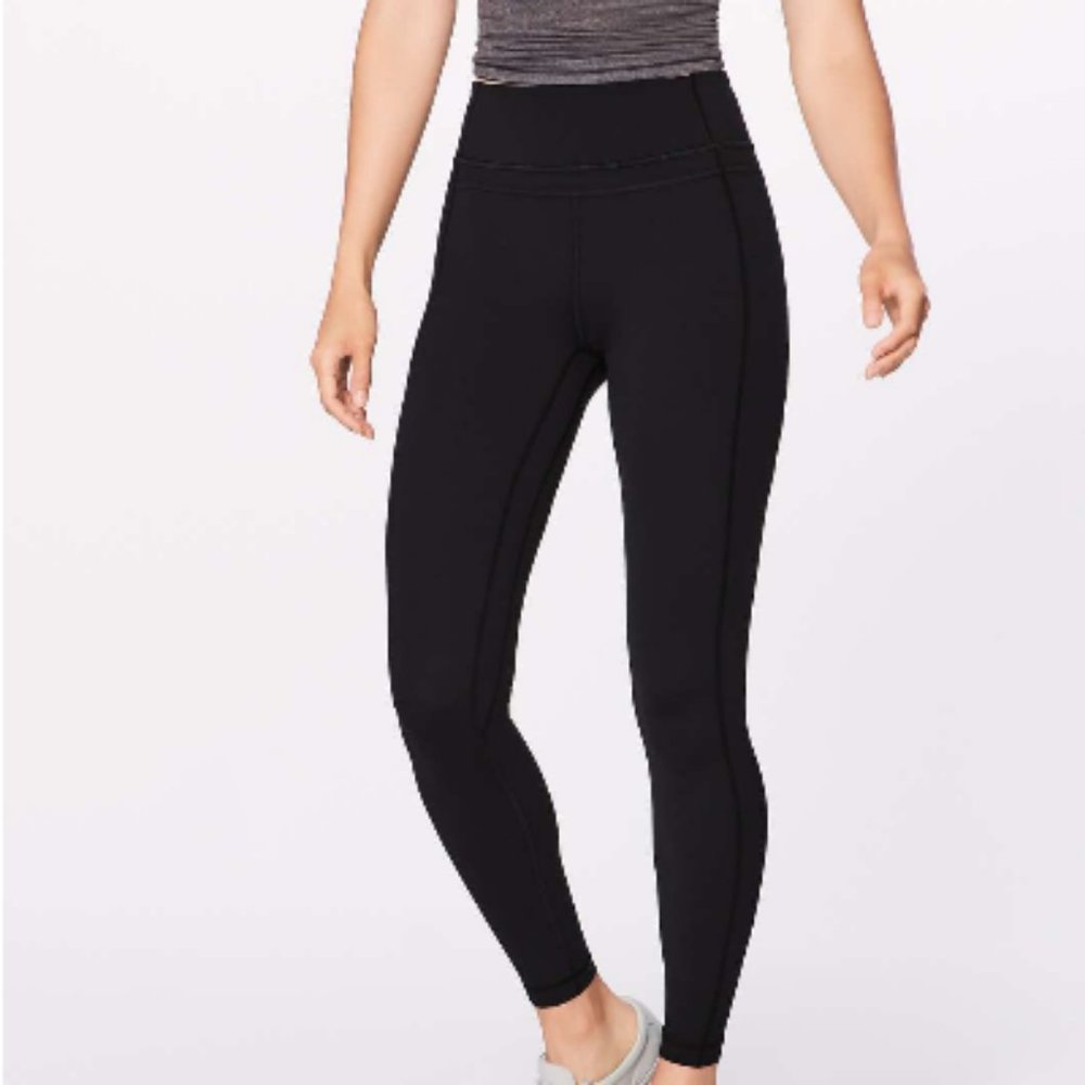 Lululemon Pushing Limits 7/8 (25") Leggings - Black - Sz 4